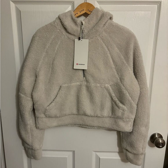 NWT Lululemon Scuba Oversized Half-Zip Fleece Hoodie - Picture 5 of 8